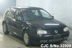 Disassembled Volkswagen Golf